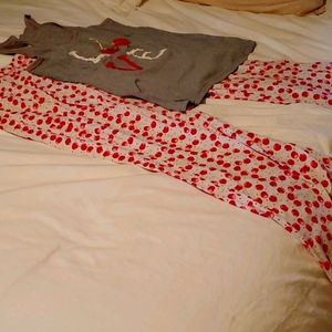 Cherry pajamas set
